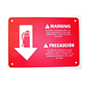 SIGN-FIRE EXTINGUISHER APPLIAN