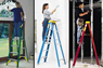 FIBERGLASS LADDER [A FRAME] [12 ft.]